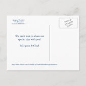 Starfish日付ポストカードの保存 案内ポストカード (裏面)