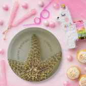 Starfish沿岸写真ナチュラルカスタマイズ可能 ペーパープレート (パーティー)