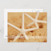 Starfish考えの2枚のはがき ポストカード (正面/裏面)