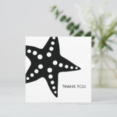 Starfish 結婚's Thank You Noteカード サンキューカード (スタンド正面)