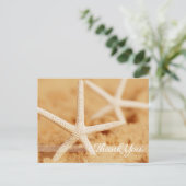 Starfish 2件ありがとうはがき ポストカード (スタンド正面)