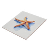 Starfish and Blue Silhouette タイル (側面)