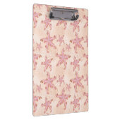 Starfish and Coral Pink Pastel Pattern クリップボード (右)