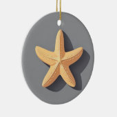 Starfish and Its Shadow セラミックオーナメント (右)