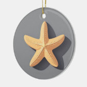 Starfish and Its Shadow セラミックオーナメント (左)