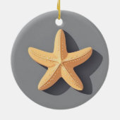 Starfish and Its Shadow セラミックオーナメント (裏面)