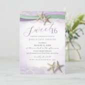 Starfish and Lace Sweet 16 招待状 (スタンド正面)