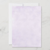 Starfish and Lace Sweet 16 招待状 (裏面)