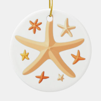 Starfish and the Small Ones セラミックオーナメント