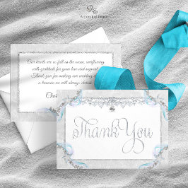 Starfish Beach Wedding Thank You Card サンキューカード