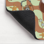 Starfish、Coconuts、およびCamerasマウスパッド マウスパッド (コーナー)