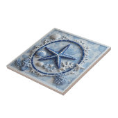 Starfish Coral Reef Seashells Coastal Ocean Luxury タイル (側面)