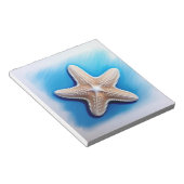 Starfish Crayon Drawing ノートパッド (アングル)