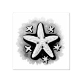 Starfish in Black ラバースタンプ (インプリント)