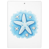 Starfish in Blue クリップボード (裏面)