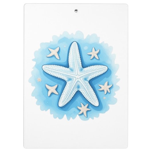 Starfish in Blue クリップボード (裏面)