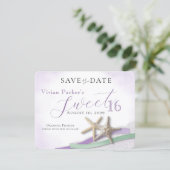 Starfish Lace Sweet 16 Save the Date (スタンド正面)