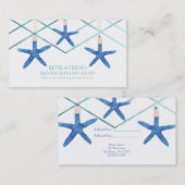 Starfish & LinesモダンビーチRefer a Friend Card 紹介カード (正面/裏面)