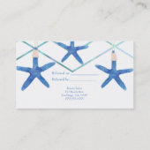 Starfish & LinesモダンビーチRefer a Friend Card 紹介カード (裏面)