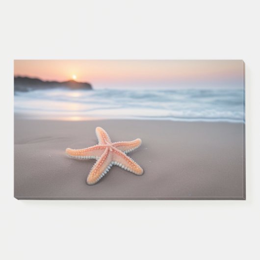 Starfish Lying on a Beach ポストイット (正面)