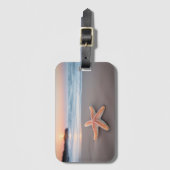 Starfish Lying on a Beach ラゲッジタグ (正面縦)