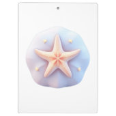 Starfish on a Unique-Shaped Stone クリップボード (裏面)
