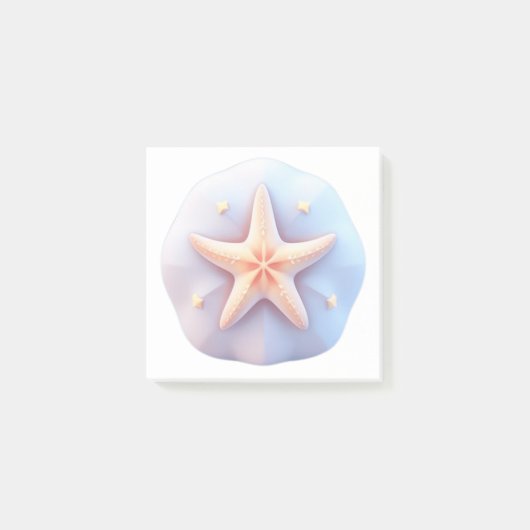 Starfish on a Unique-Shaped Stone ポストイット (正面)