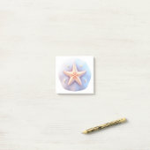 Starfish on a Unique-Shaped Stone ポストイット (デスク上)