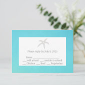 Starfish Rsvp応答カード 出欠カード (スタンド正面)