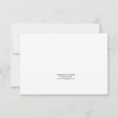 Starfish Rsvp応答カード 出欠カード (裏面)