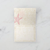 Starfish Seaideありがとう サンキューカード (内部)