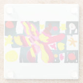 Starfish  style  ガラスコースター (裏面)