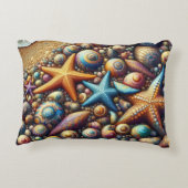 Starfish throw cushion アクセントクッション (裏面)