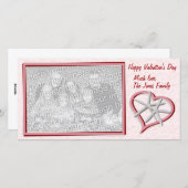 Starfish Valentine's Dayフォトカード シーズンカード (正面/裏面)