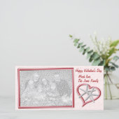 Starfish Valentine's Dayフォトカード シーズンカード (スタンド正面)