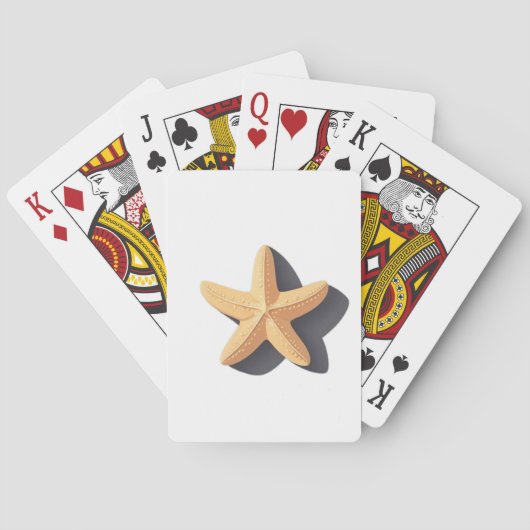 Starfish with Its Shadow トランプ (裏面)