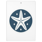 Starfish with White Stars クリップボード (裏面)