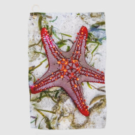 Starfish、Zanzibar、タンザニア ゴルフタオル