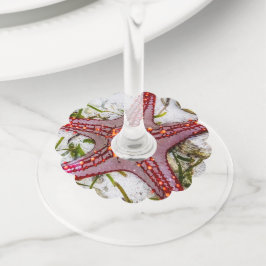 Starfish、Zanzibar、タンザニア ワイングラスタグ