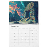 Stargates of the Ancients – 2026 Calendar カレンダー (1月 2027)