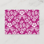 Stargazer Lilyの結婚情報カード エンクロージャーカード (裏面)