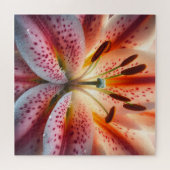 Stargazer Lily Close-Up ジグソーパズル (横)