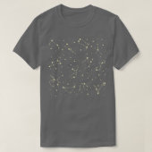 Stargazing Constellation Astronomy Lover Tシャツ (デザイン正面)