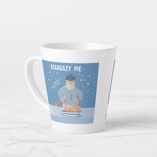 Stargazy Pie カフェラテマグ (左アングル)