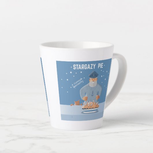 Stargazy Pie カフェラテマグ (右アングル)