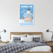 Stargazy Pie キャンバスプリント (インサイチュ (寝室))