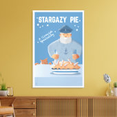 Stargazy Pie キャンバスプリント (インサイチュ (リビング))