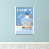 Stargazy Pie キャンバスプリント (インサイチュ (ウッドフロア))