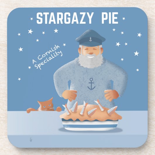 Stargazy Pie コースター (正面)