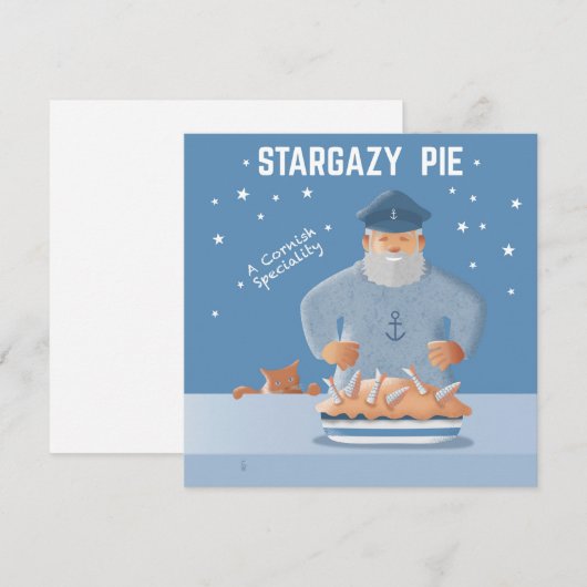Stargazy Pie postcard (正面/裏面)